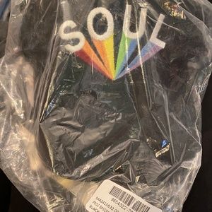 NWT OS SOULCYCLE Rainbow Pride '22 Baseball Hat Black (in bag)